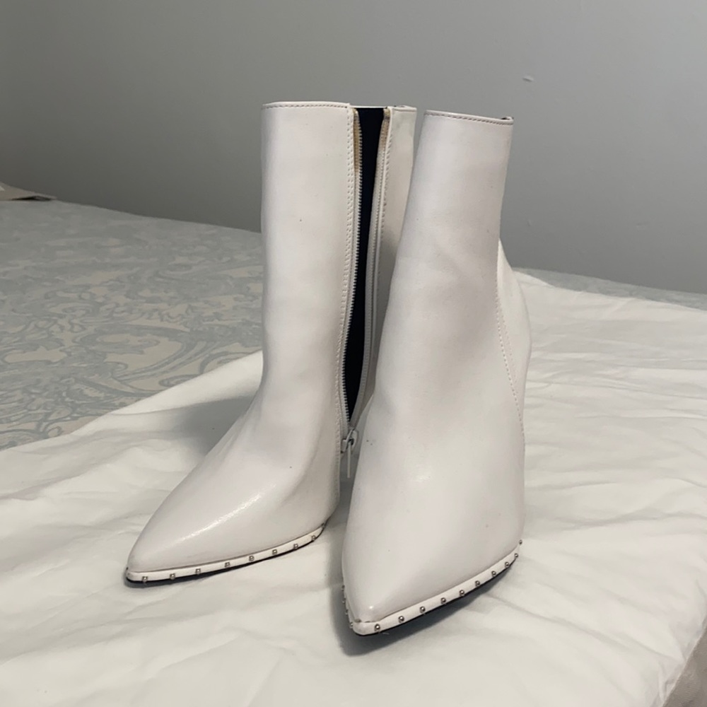 White booties